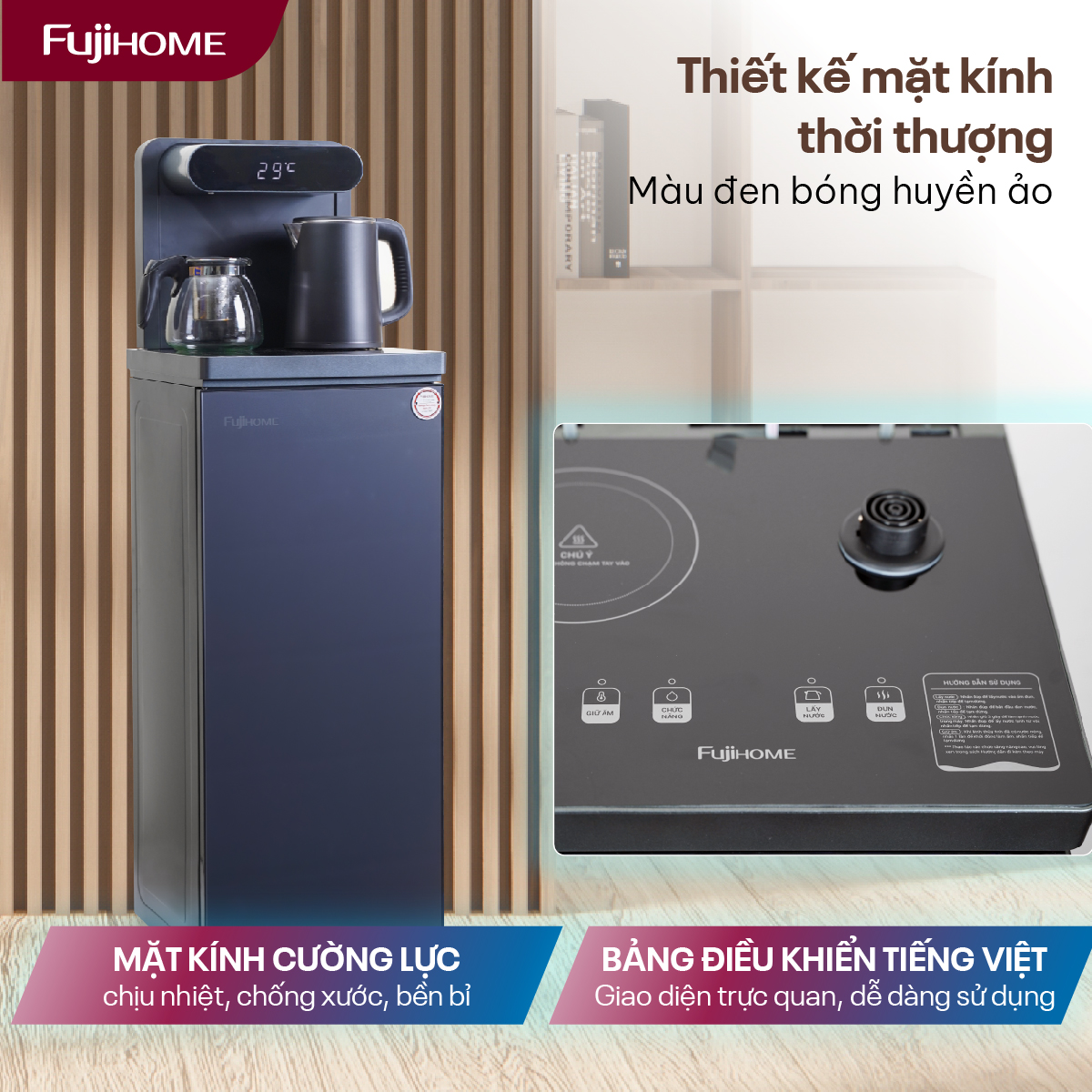 Cây nước bàn trà Fujihome TB392
