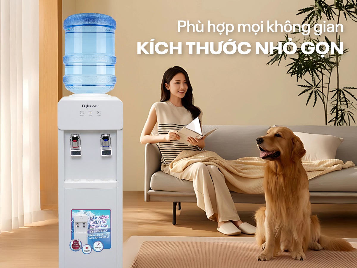 Cây nước nóng lạnh Fujihome WD676C