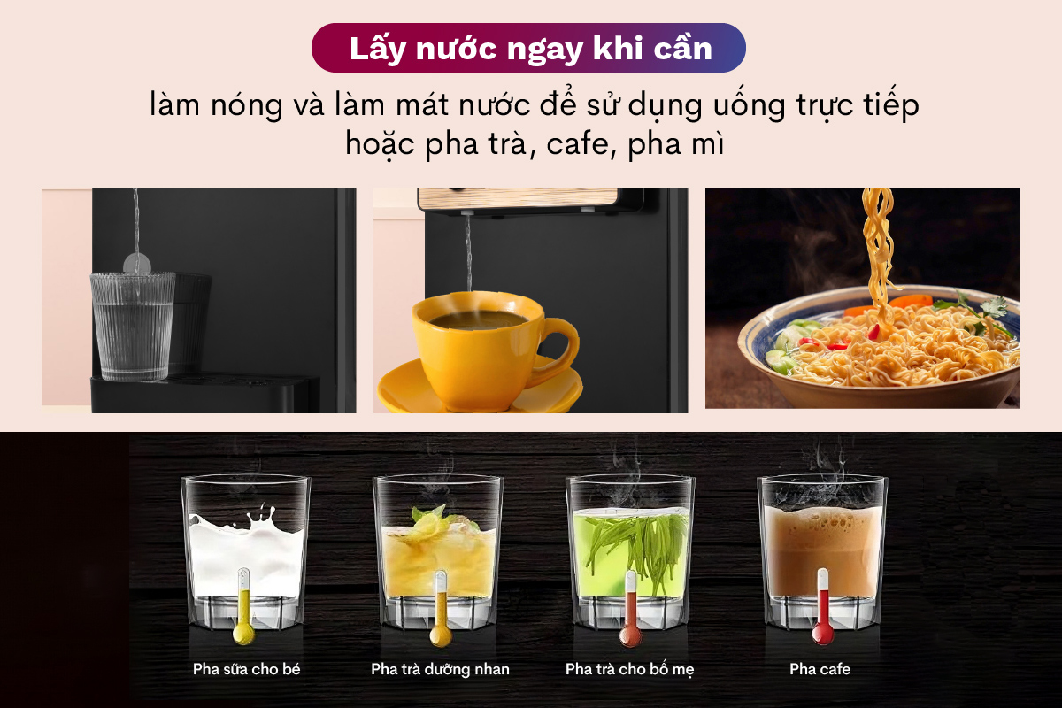 Cây nước nóng lạnh Fujihome