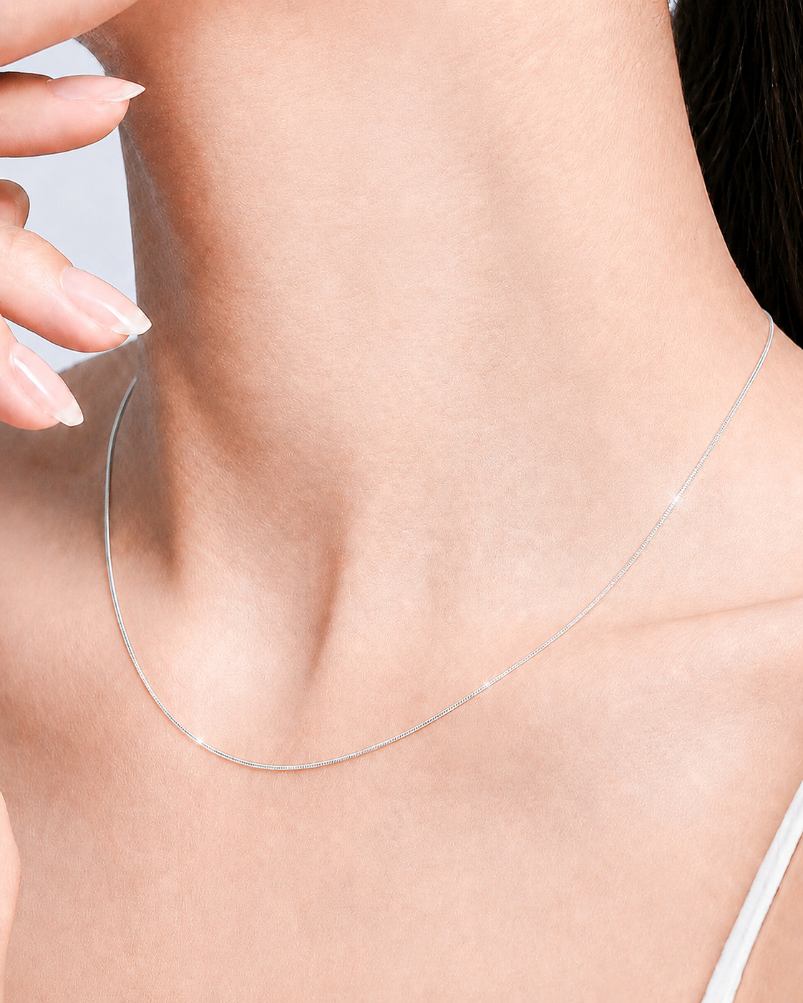 Dây Chuyền Sincera Basic Snake Chain | Bạc s925