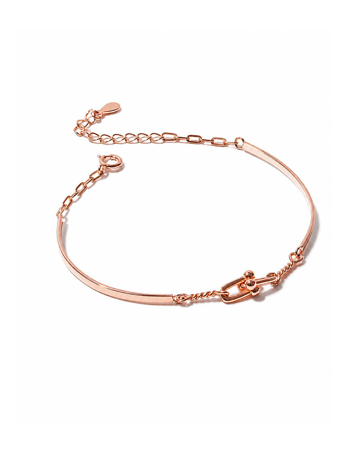 Sincera Forever Knot Bracelet | Silver 925