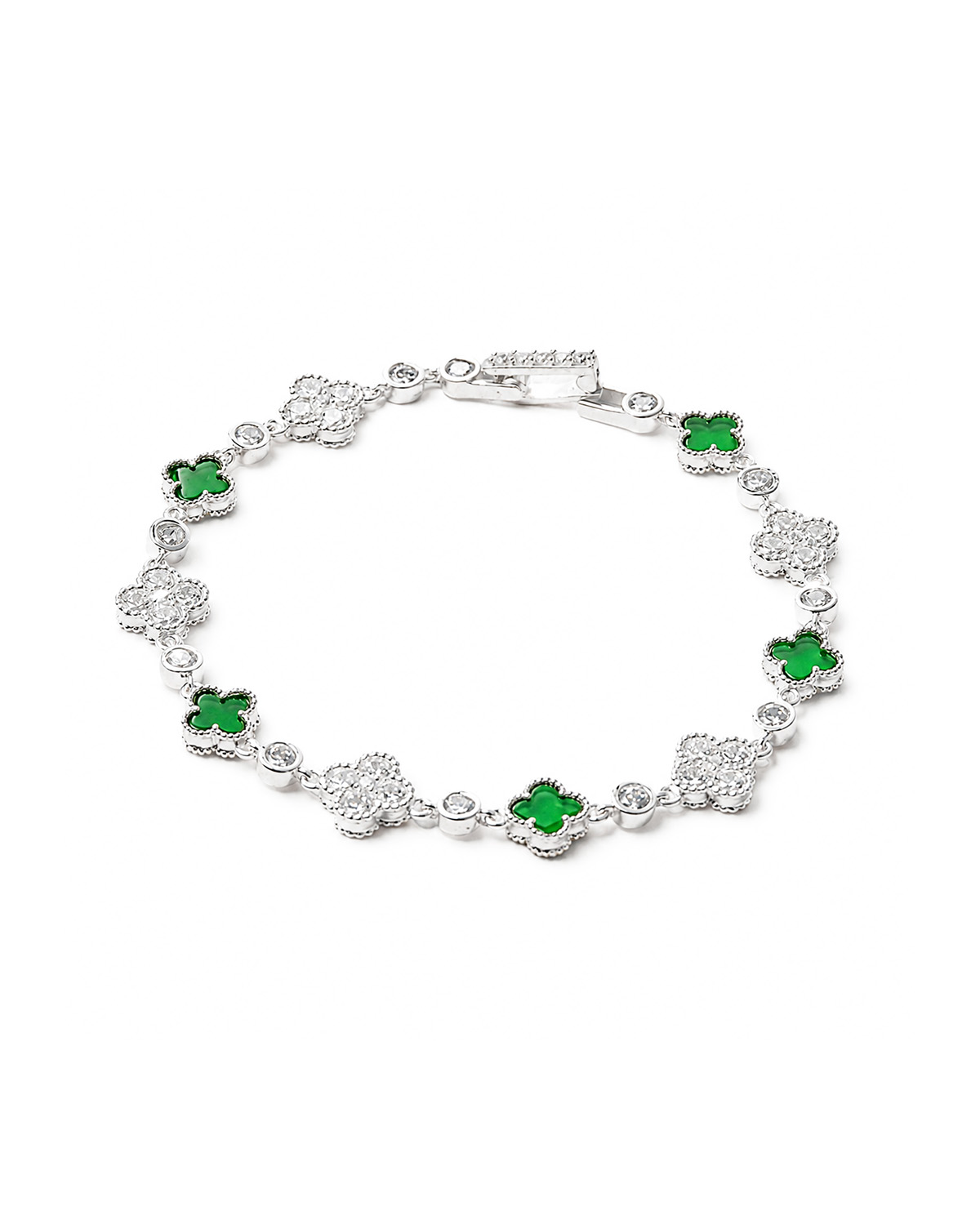 Sincera Clover Lumière Bracelet Zircon | Silver 925