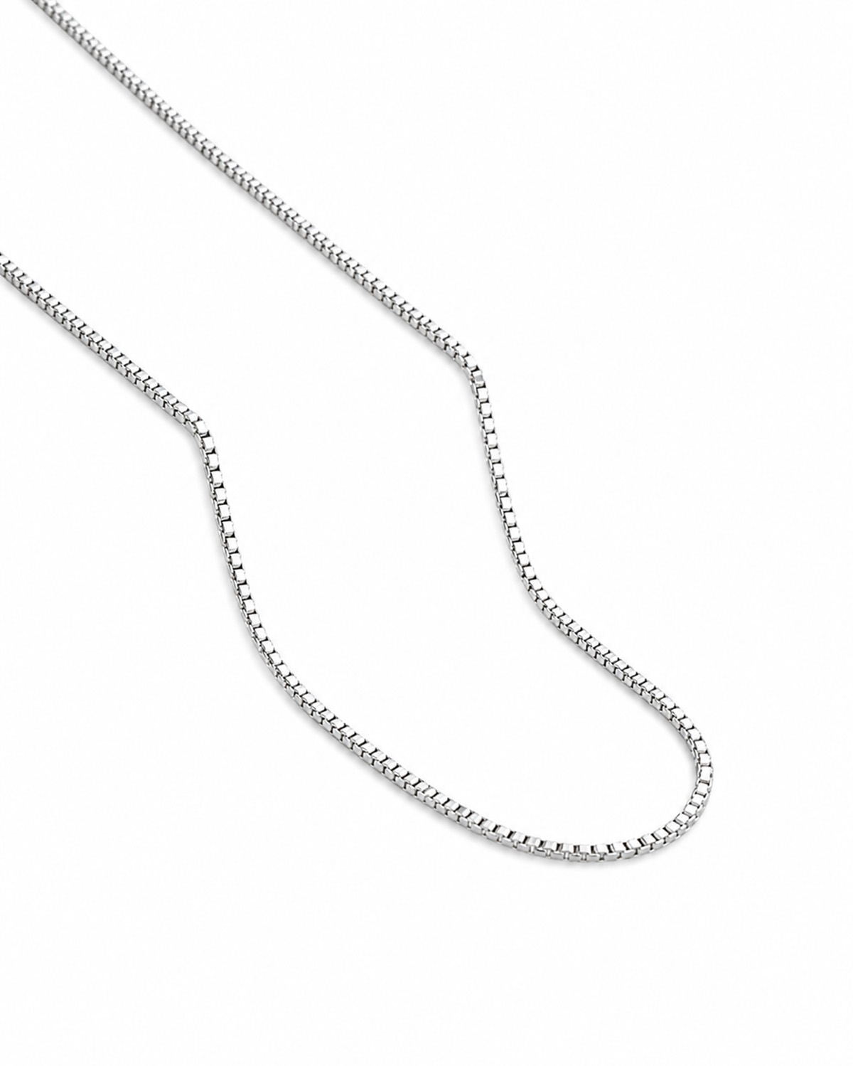 Dây Chuyền Sincera Box Chain 0.7mm | Bạc s925