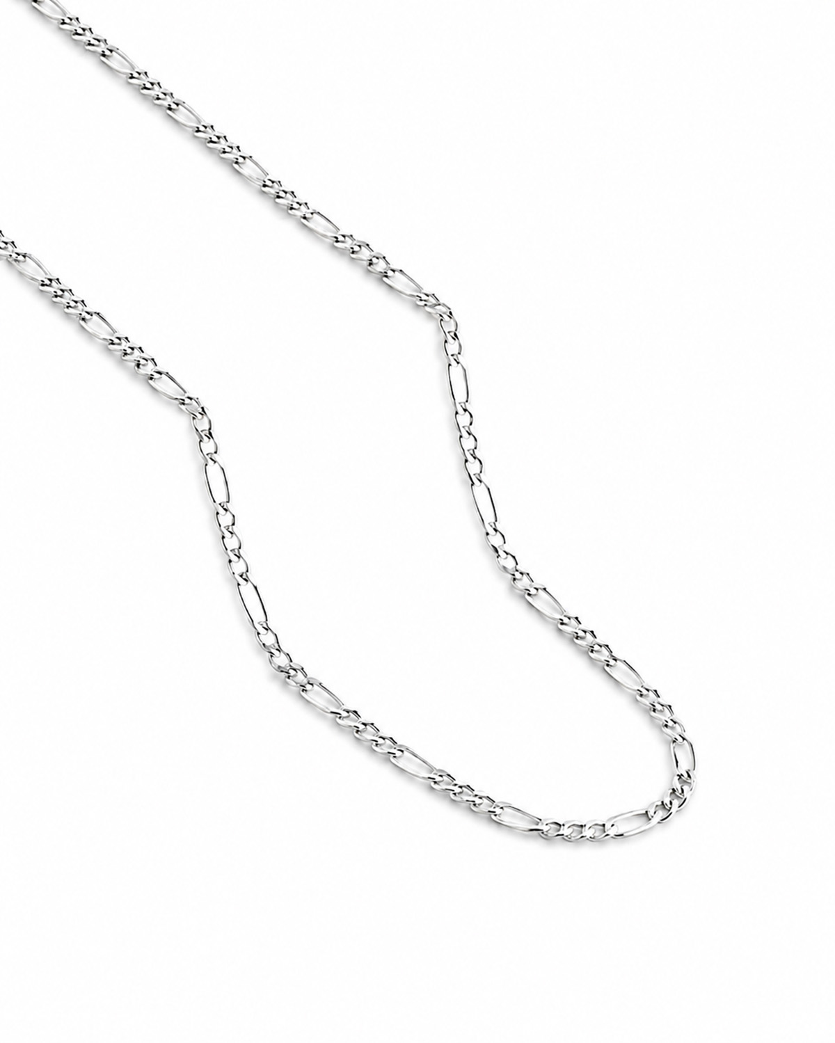 Dây Chuyền Nam Sincera Basic Figaro Chain | Bạc s925