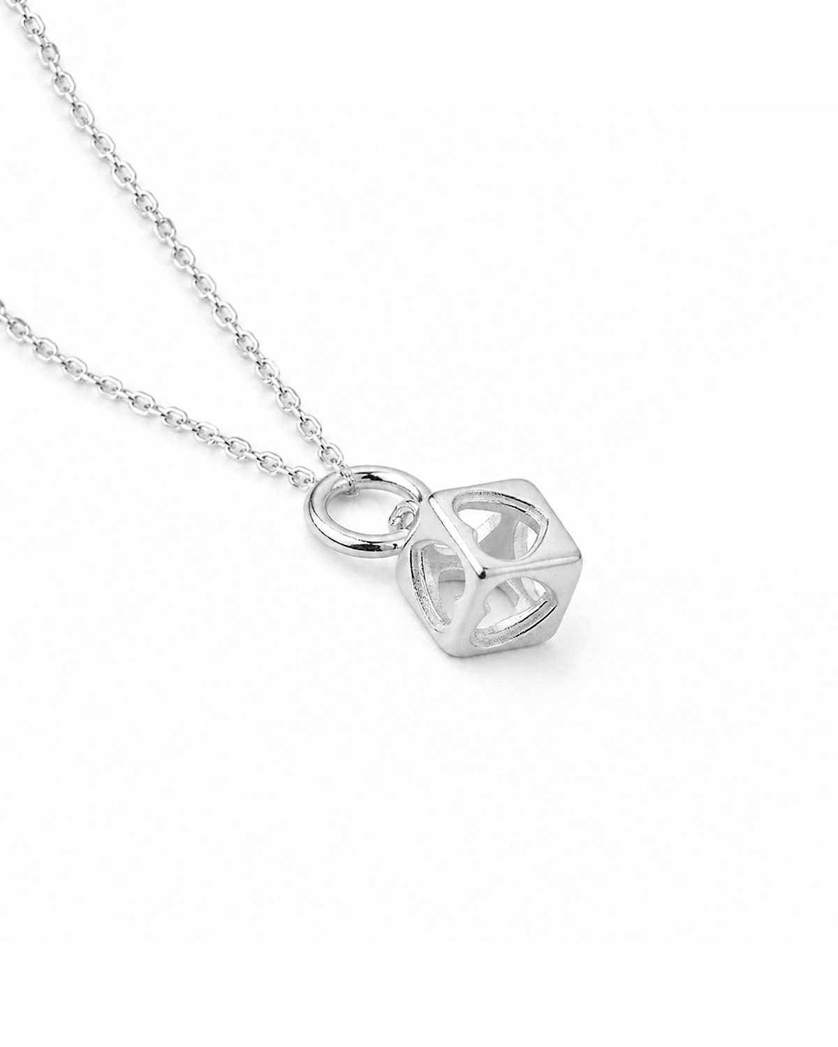 Charm Sincera Cube Heart Bạc s925