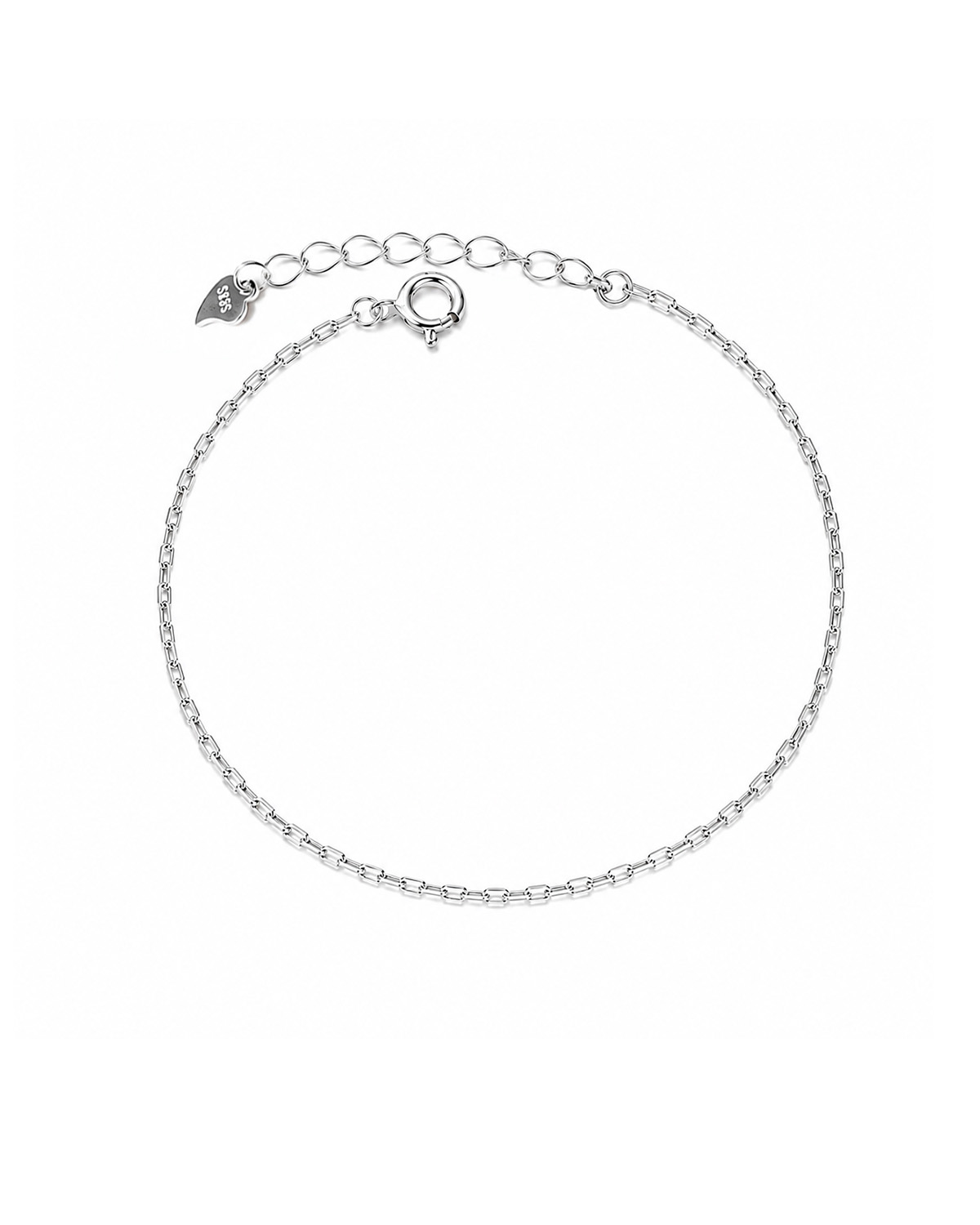 Vòng Tay Sincera Basic Cable Chain - Bạc s925
