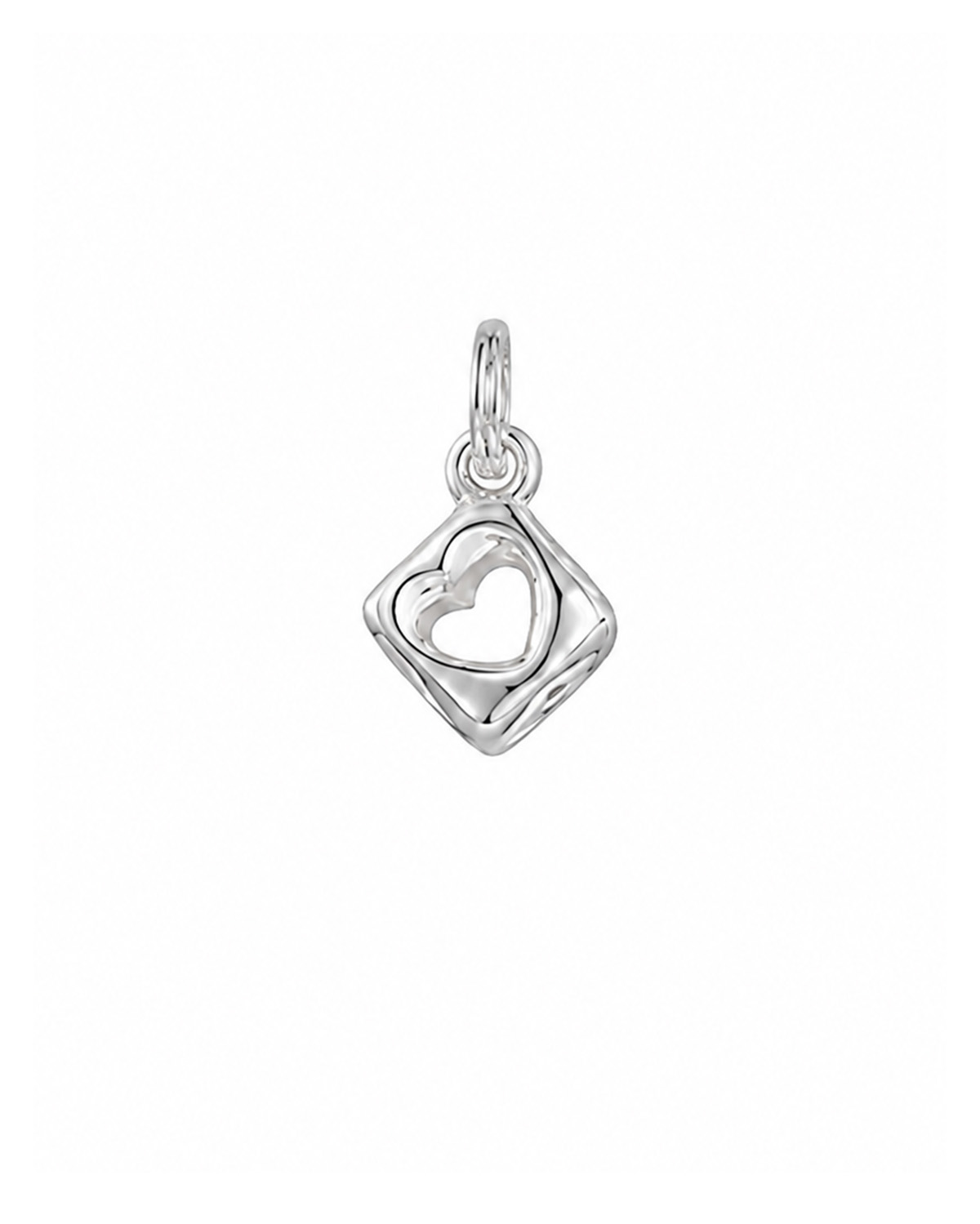 Charm Sincera Cube Heart Bạc s925
