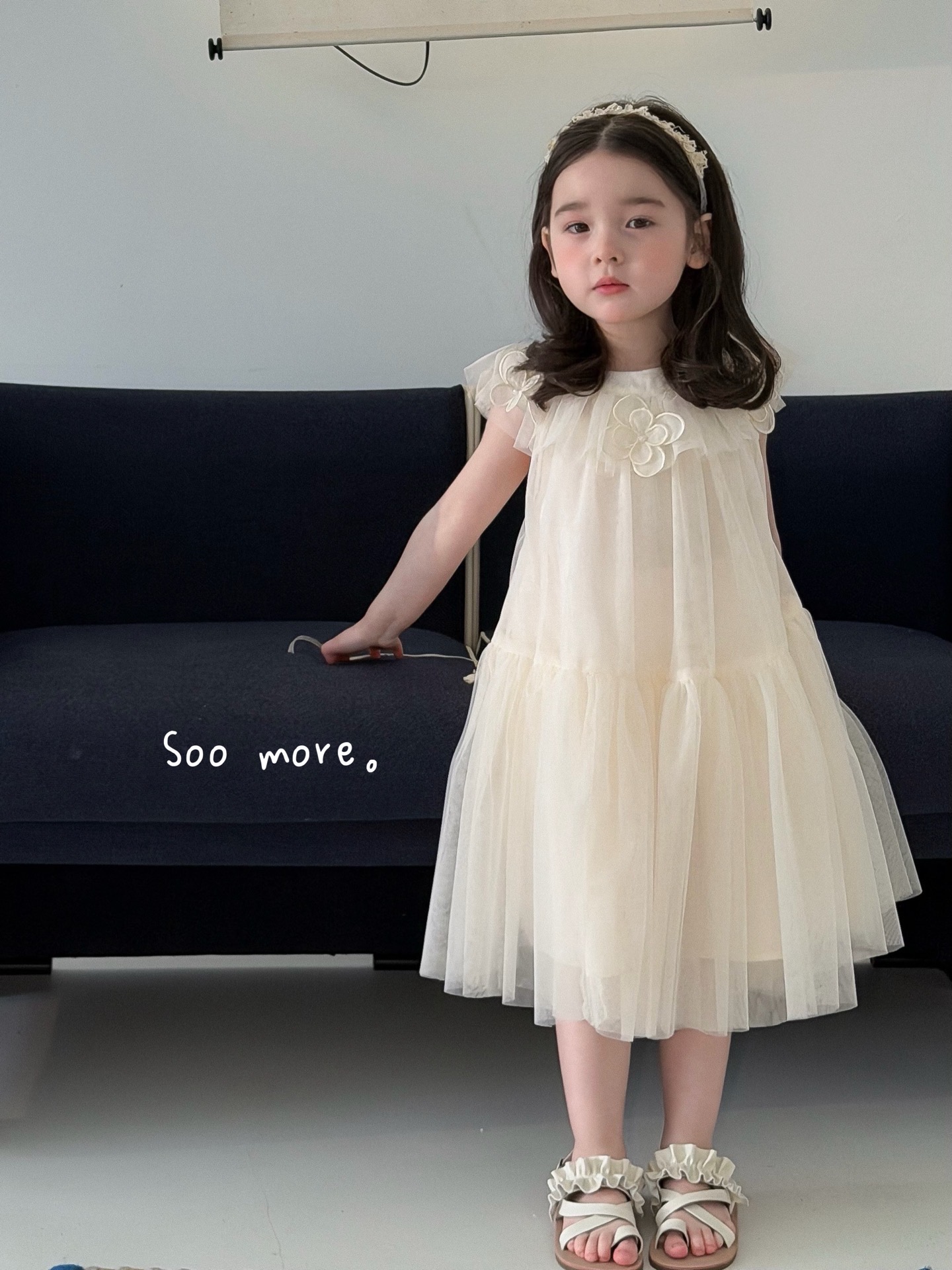 váy ren cổ hoa soomore