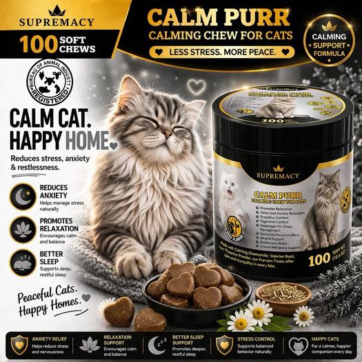 Product image - Calm Purr Calming Chewable for Cats
