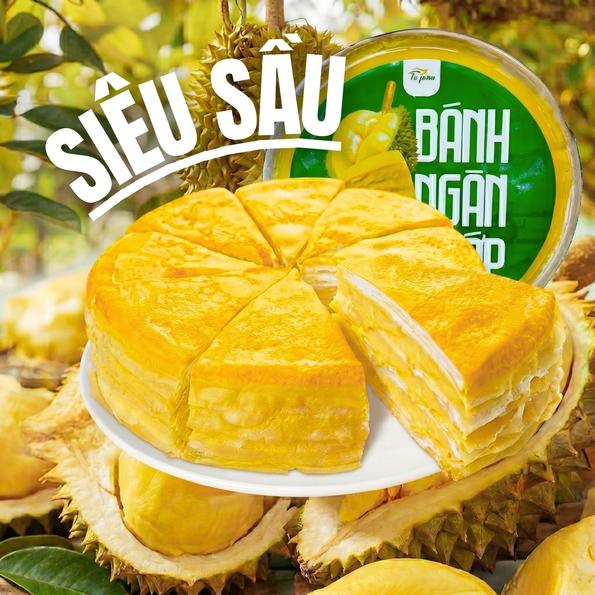 Product image - Bánh ngàn lớp sầu riêng 