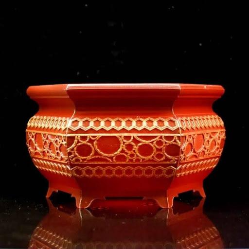 Product image - Hexagrap Red 16x16x14 cm
