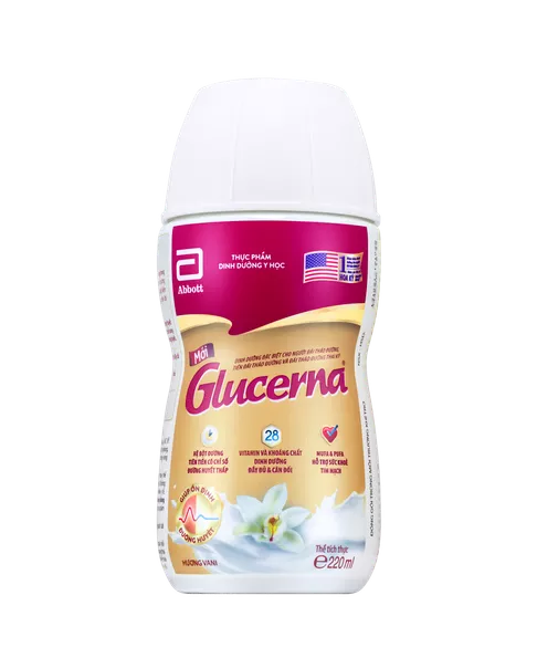 Product image - Combo 5 lốc sữa pha sẵn Abbott Glucerna chính hãng hương vani 220ml