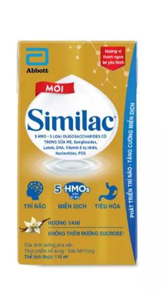 Product image - Thùng 48 hộp sữa pha sẵn Abbott Similac hương vani 110ml
