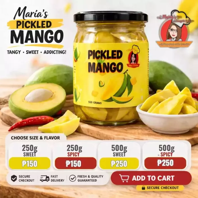 Product image - Maria's pickled mango