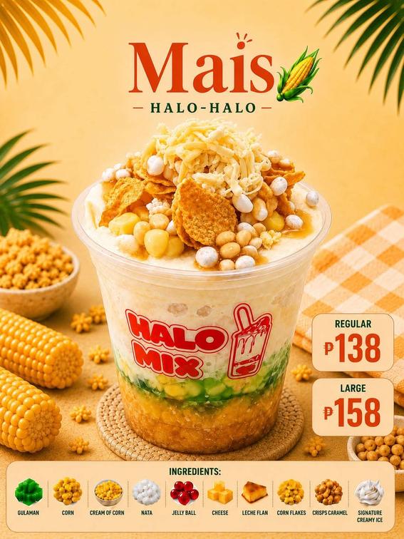 Product image - HALO MIX MAIS WITH CHEESE