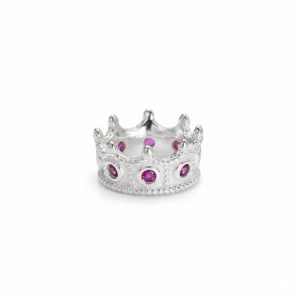 Dây Chuyền + Mặt Sincera Crown Khảm Đá CZ | Bạc s925 3