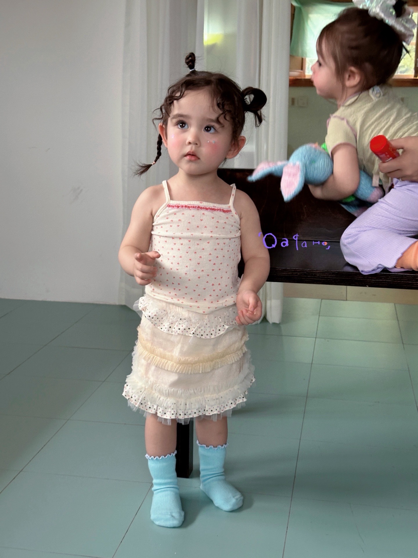 chân váy ren tầng qaqaho