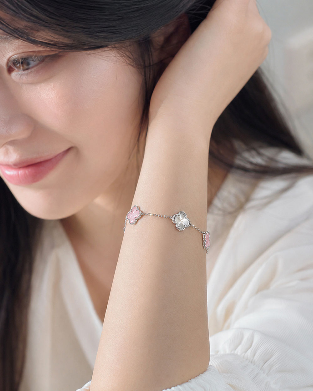 Sincera Clover Lumière Basic Chain | Silver 925 3