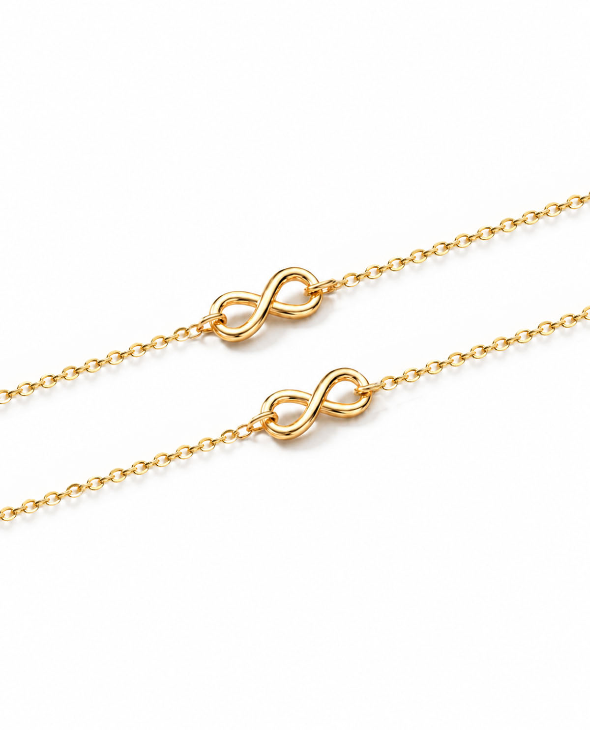 Vòng Tay Sincera Infinity O Basic | Bạc s925 Xi Vàng 18K