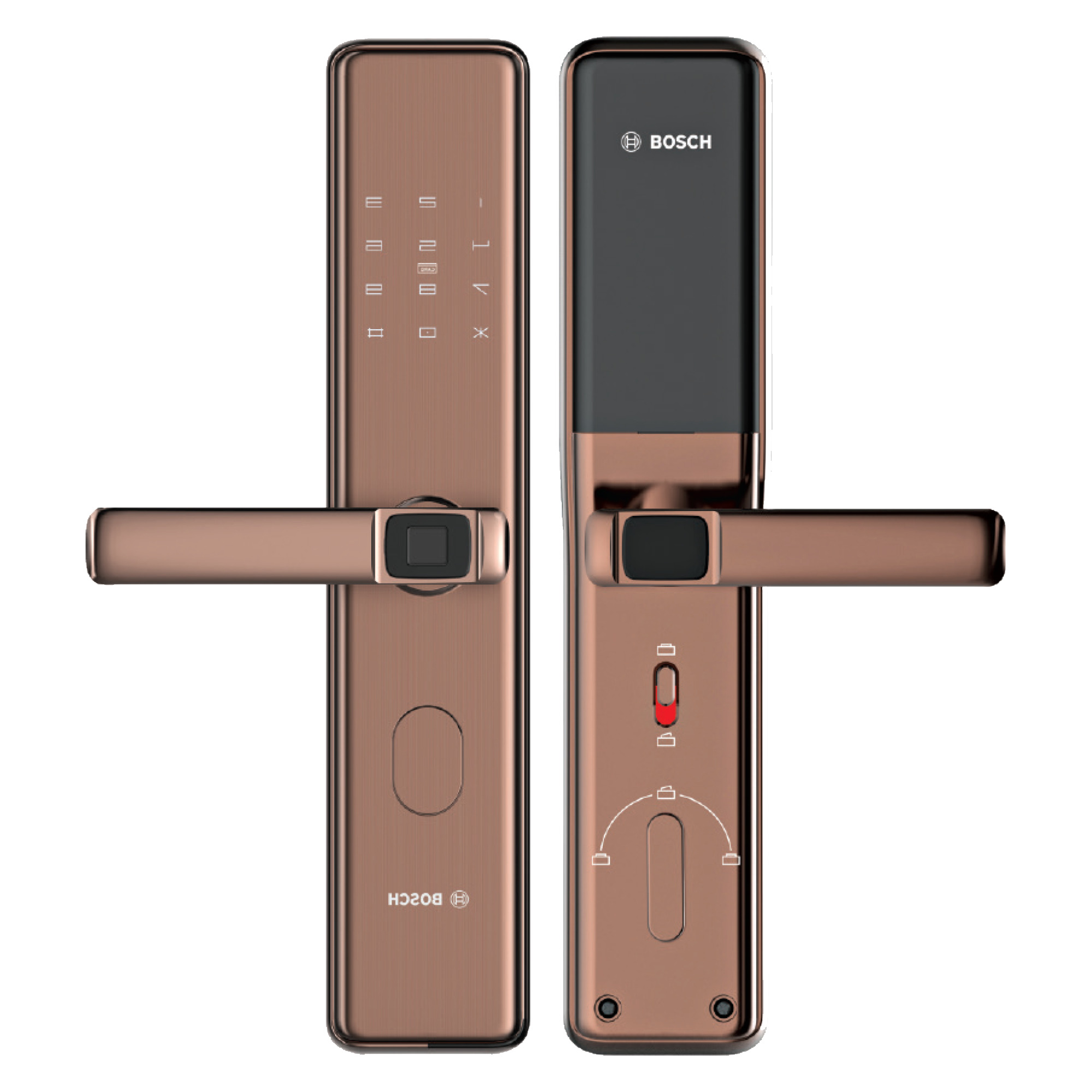 Khoá cửa gỗ điện tử Bosch ID30