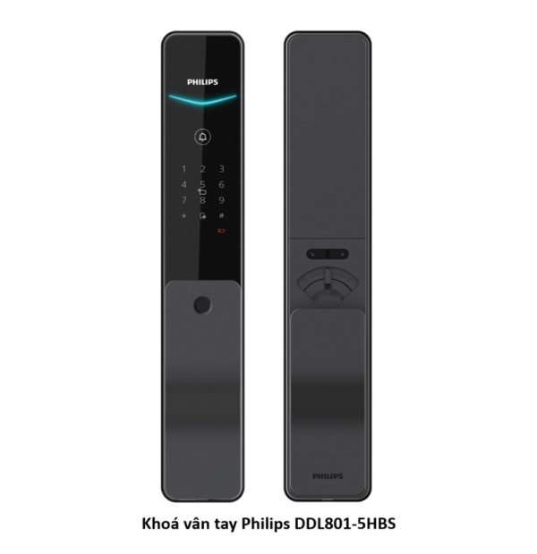 Khoá điện tử cao cấp Philips DDL801-5HBS