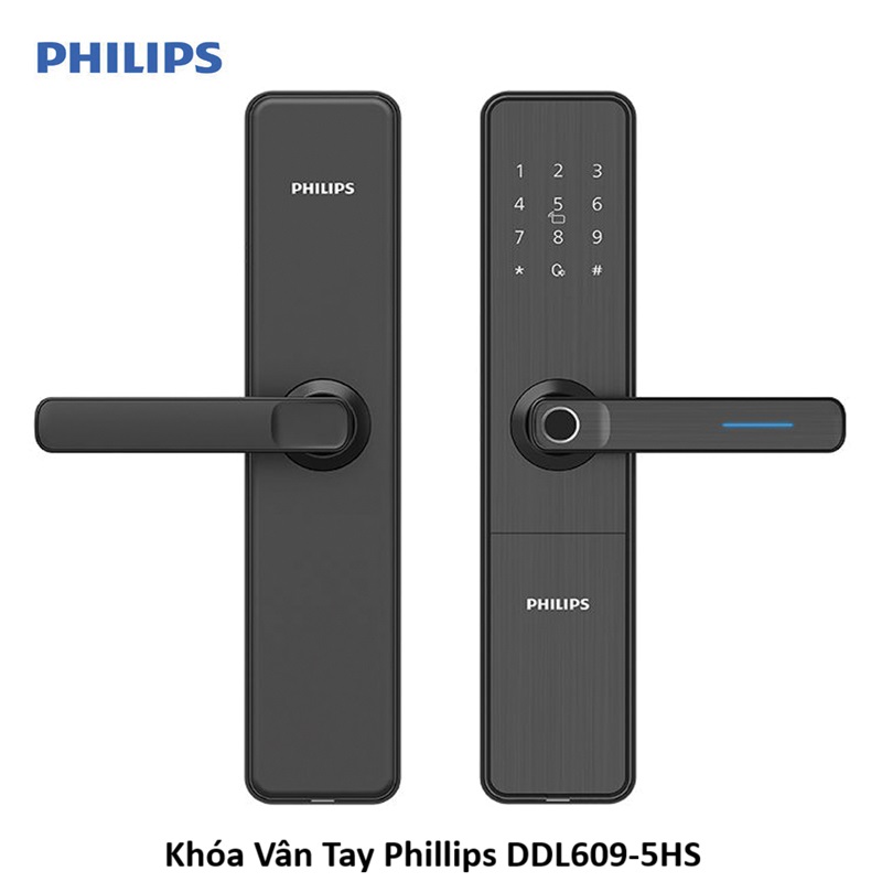Khoá cửa gỗ Philips DDL609-5HS