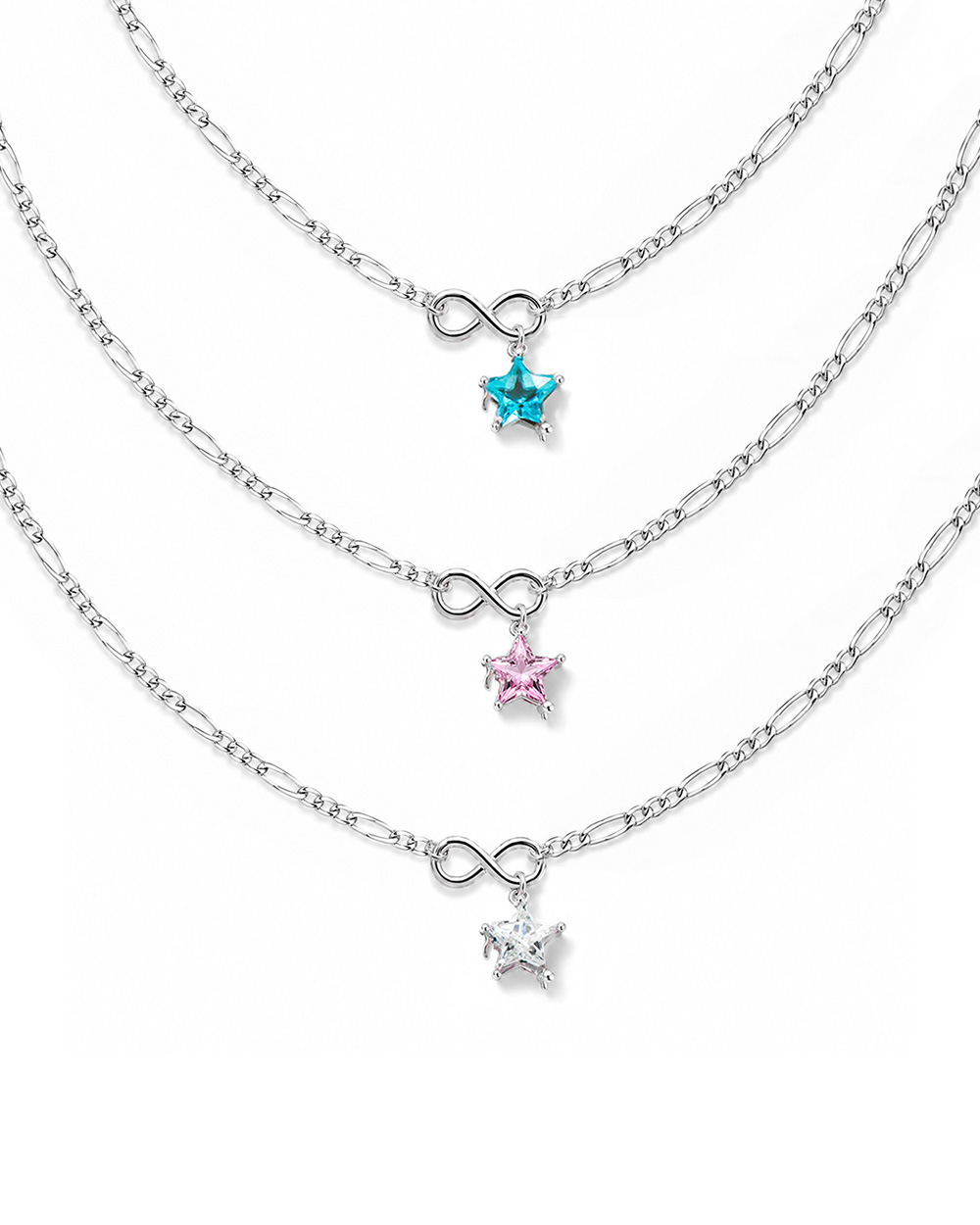 Dây Chuyền Sincera Twinkle Star | Bạc s925