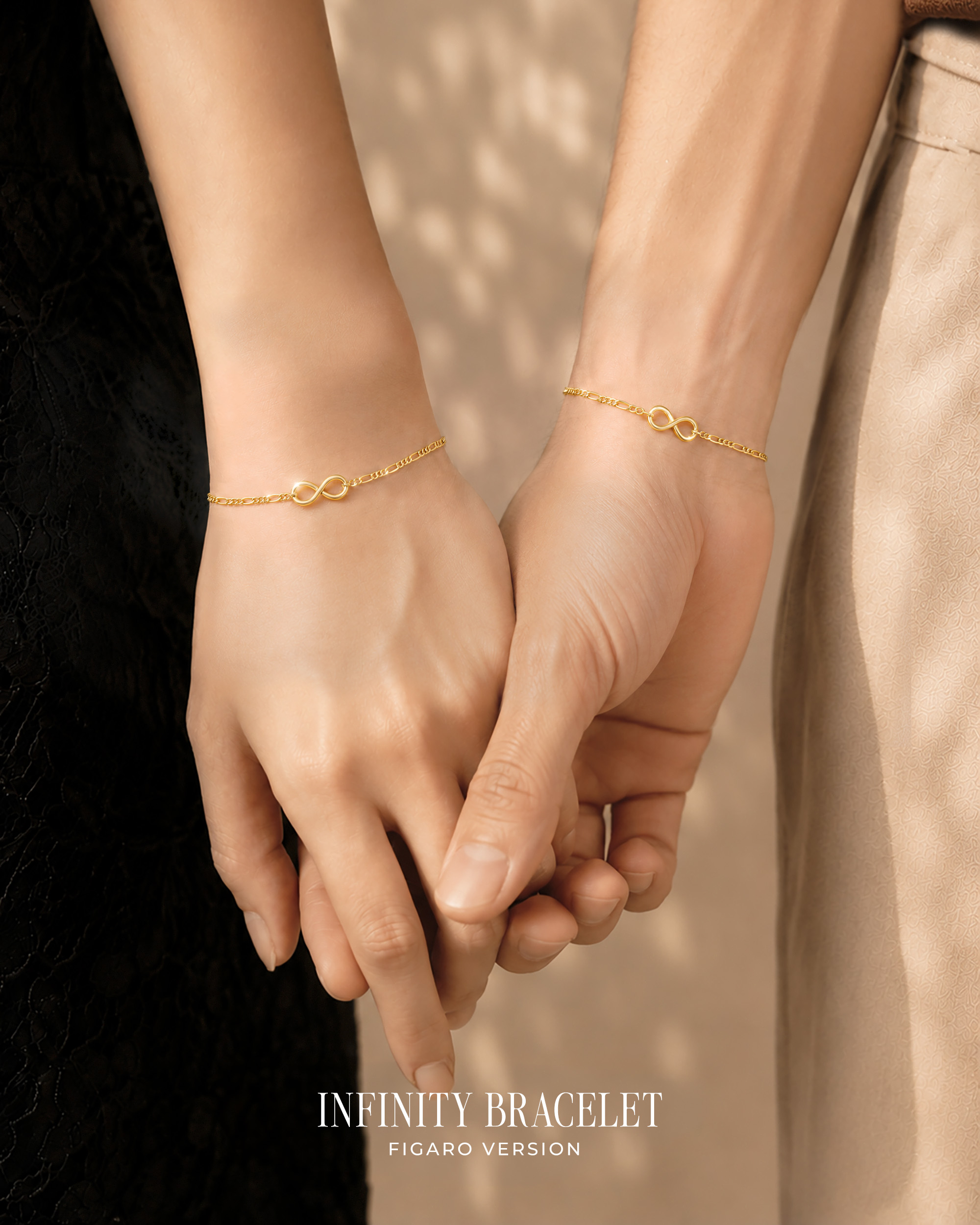 Vòng Vĩnh Cửu Xi Vàng 18K Không Hàn | Bạc s925 Xi Vàng 18K