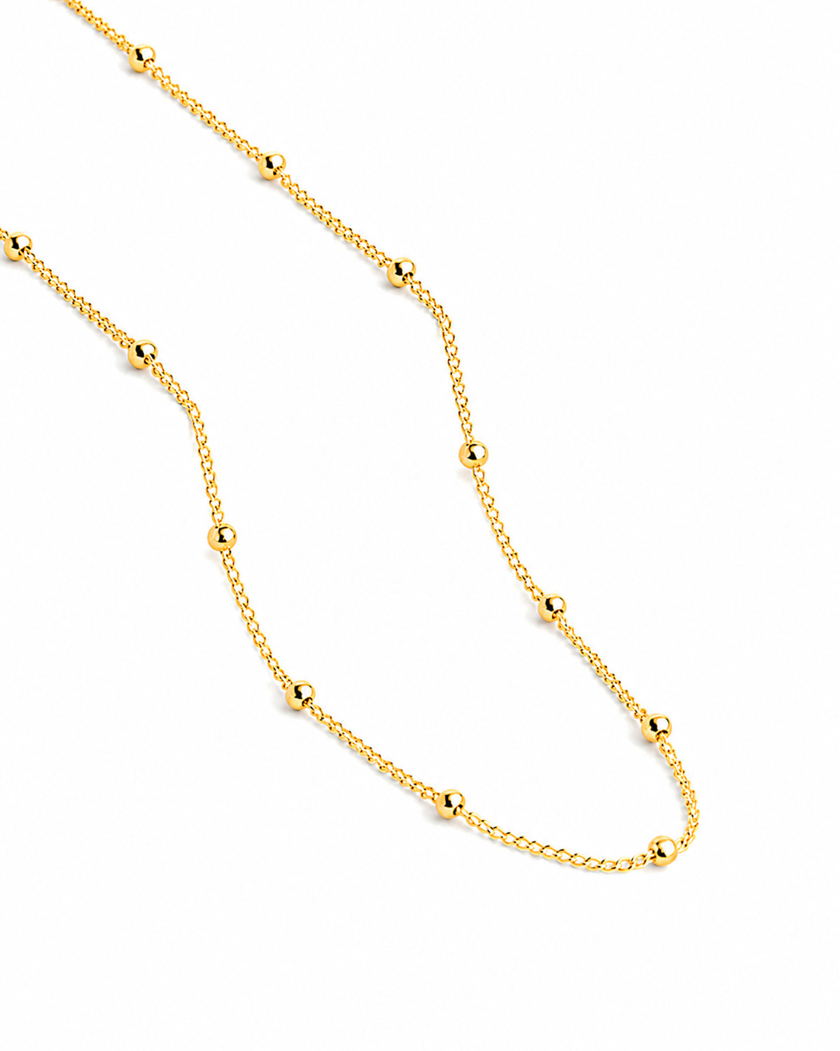 Dây Chuyền Sincera Basic Satellite Chain | Bạc s925 Xi Vàng 18K