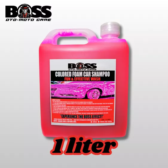 Product image - 1 LITER BOSS COLORED FOAM CAR SHAMPOO SAFE FOR CERAMIC AND PPF
