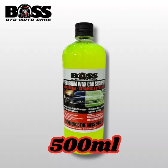 Product image - 500ML BOSS HYPERFOAM CAR SHAMPOO PH NEUTRAL SAFE FOR CERAMIC AND PPF