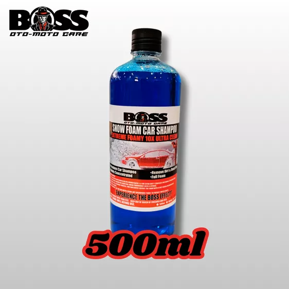 Product image - 500ML BOSS SNOW FOAM CAR SHAMPOO 10 FOAMY PH NEUTRAL SAFE FOR CERAMIC AND PPF