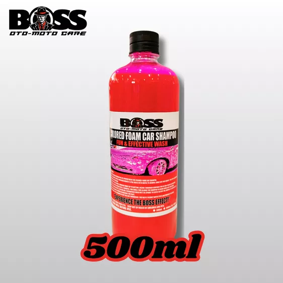 Product image - 500ML BOSS COLORED FOAM CAR SHAMPOO SAFE FOR CERAMIC AND PPF