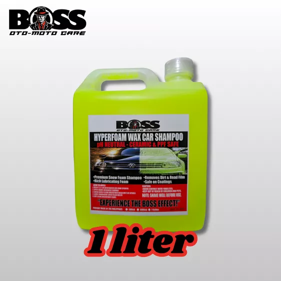 Product image - 1 LITER BOSS HYPERFOAM CAR SHAMPOO PH NEUTRAL SAFE FOR CERAMIC AND PPF