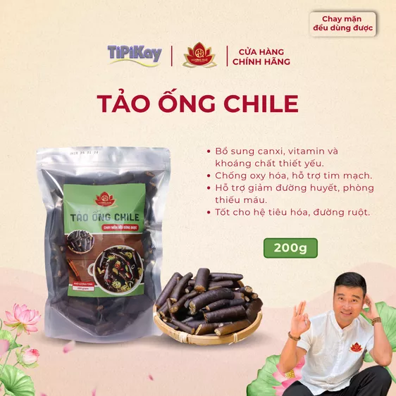 Product image - Tảo Ống Chile 200g