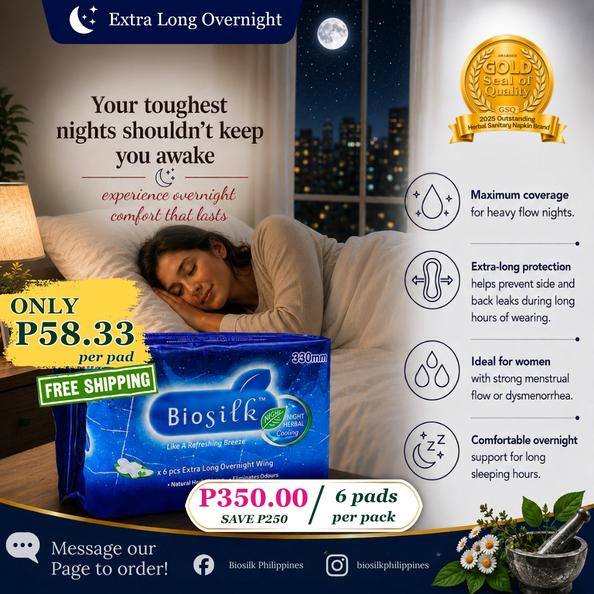 Product image - Biosilk Extra Long Overnight