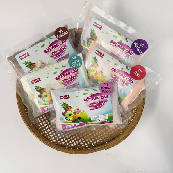 Product image - Combo 5 gói Rau Câu pha sẵn 100g - ĐỦ VỊ