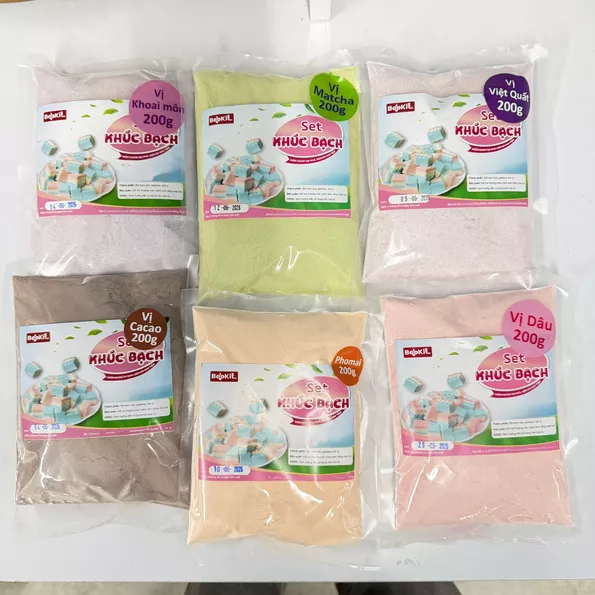 Product image - Combo 6 gói Khúc Bạch 200G-250G Đủ Vị HOT