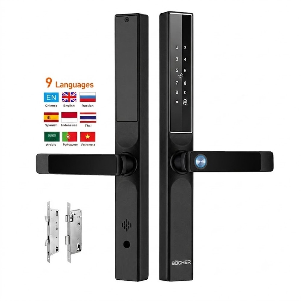 Khóa Vân Tay Cửa Nhôm Bocher NG37T