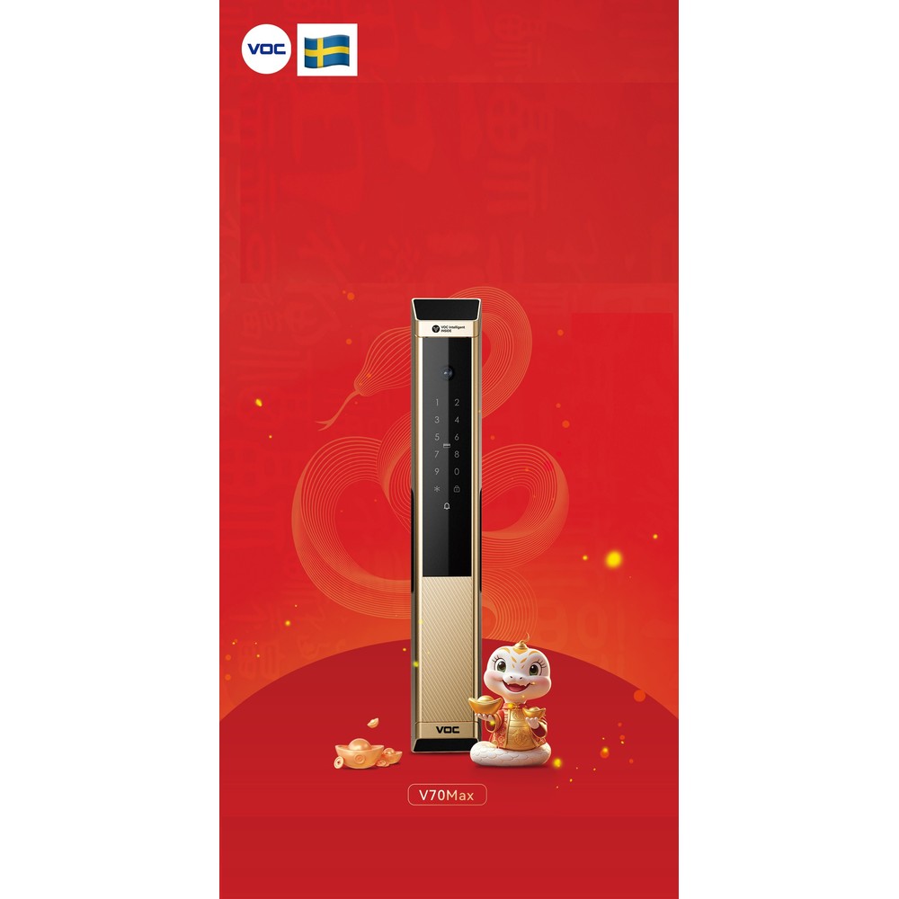 Khóa Vân Tay VOC V70 Max