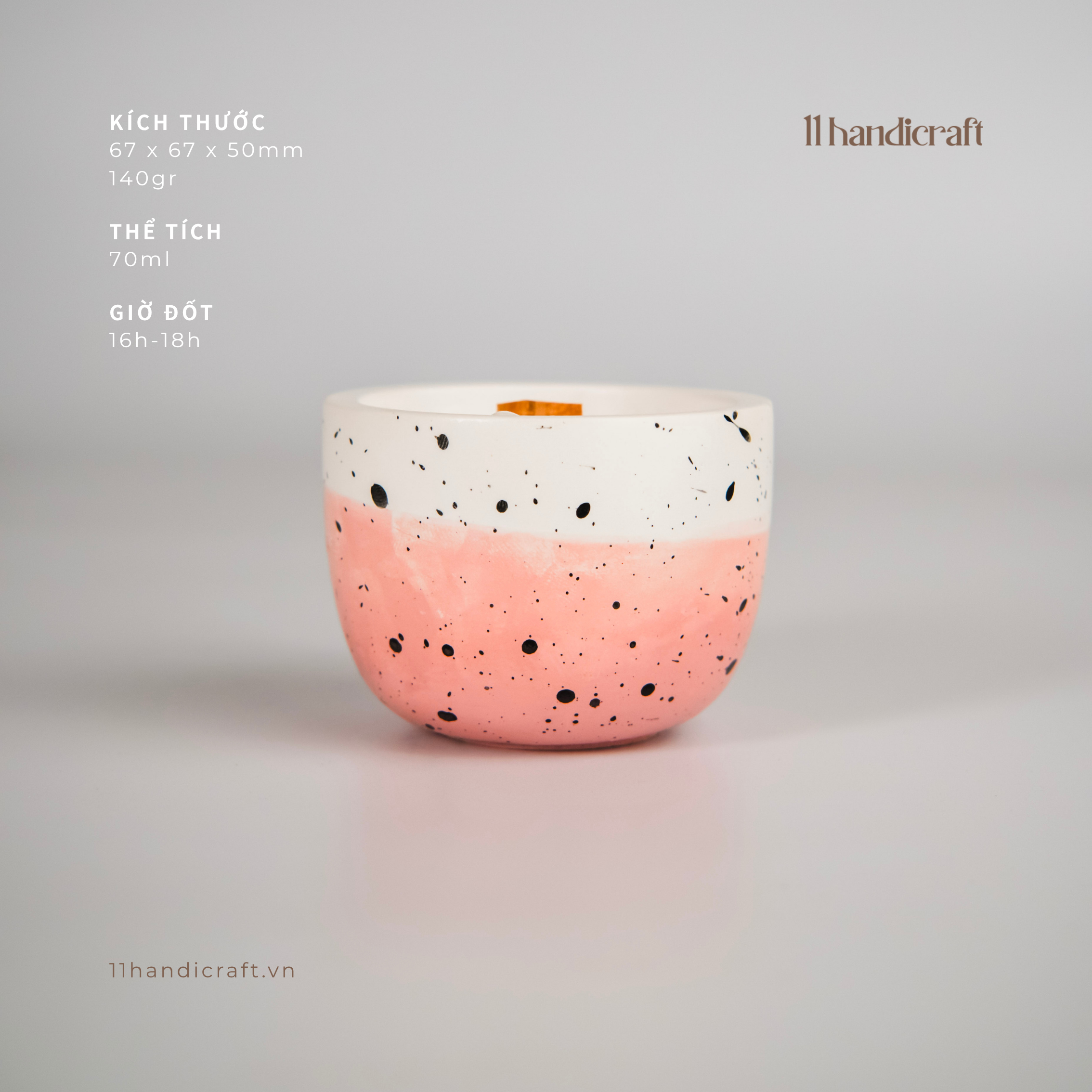 Nến thơm Terrazzo - 70g
