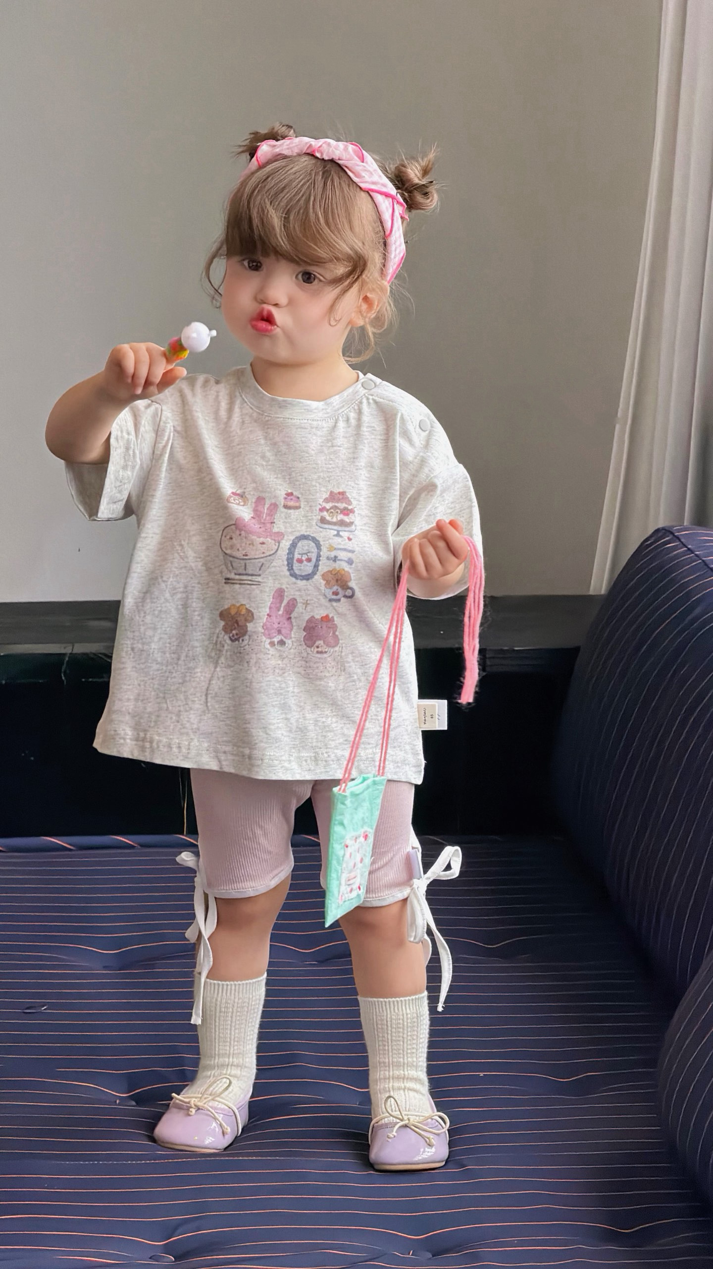 legging thun hồng pupu