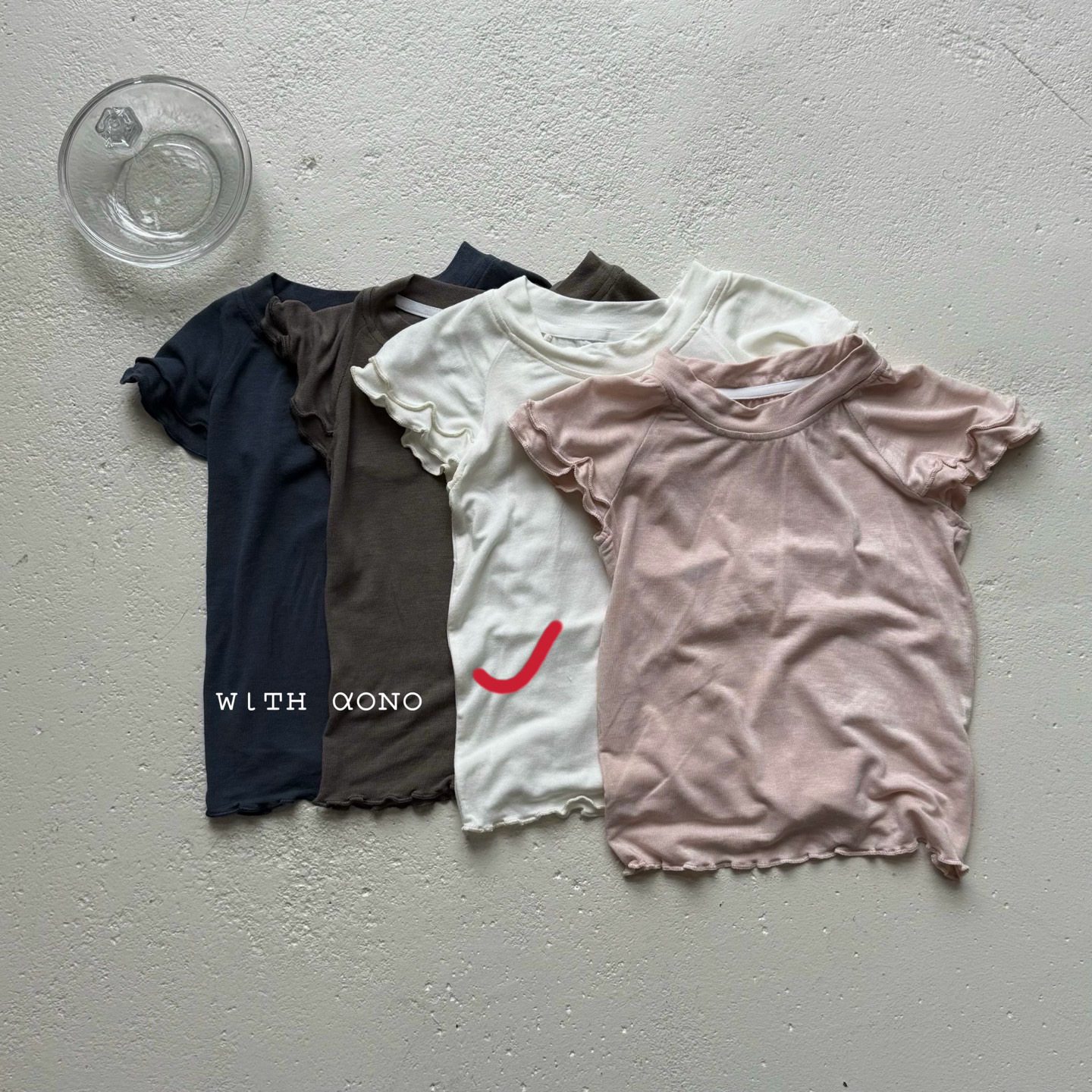 áo thun cộc tay trơn aono