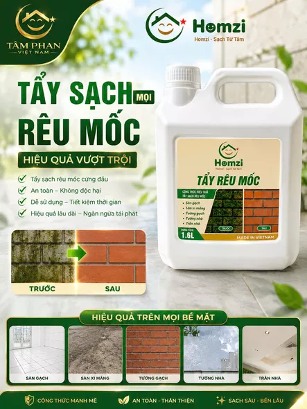 Product image - Tẩy Rêu Mốc Homzi