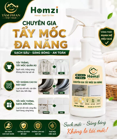 Product image - Tẩy Mốc Đa Năng Homzi