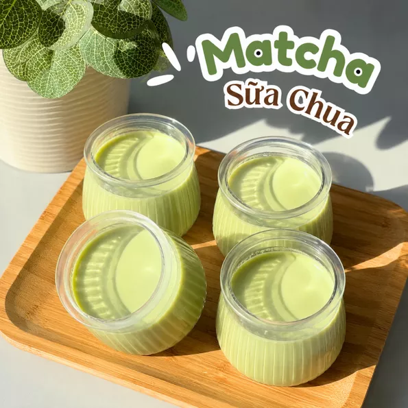 Product image - Sữa chua Matcha Uji( 1 set 4 hũ)