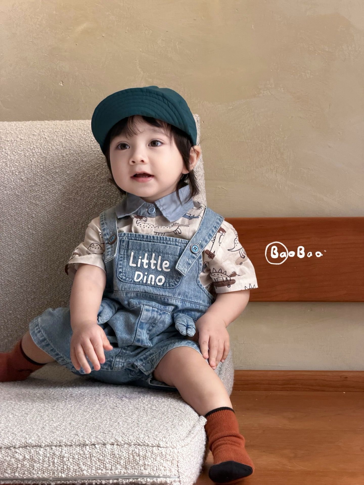 Set BaoBao Áo + Yếm little dino