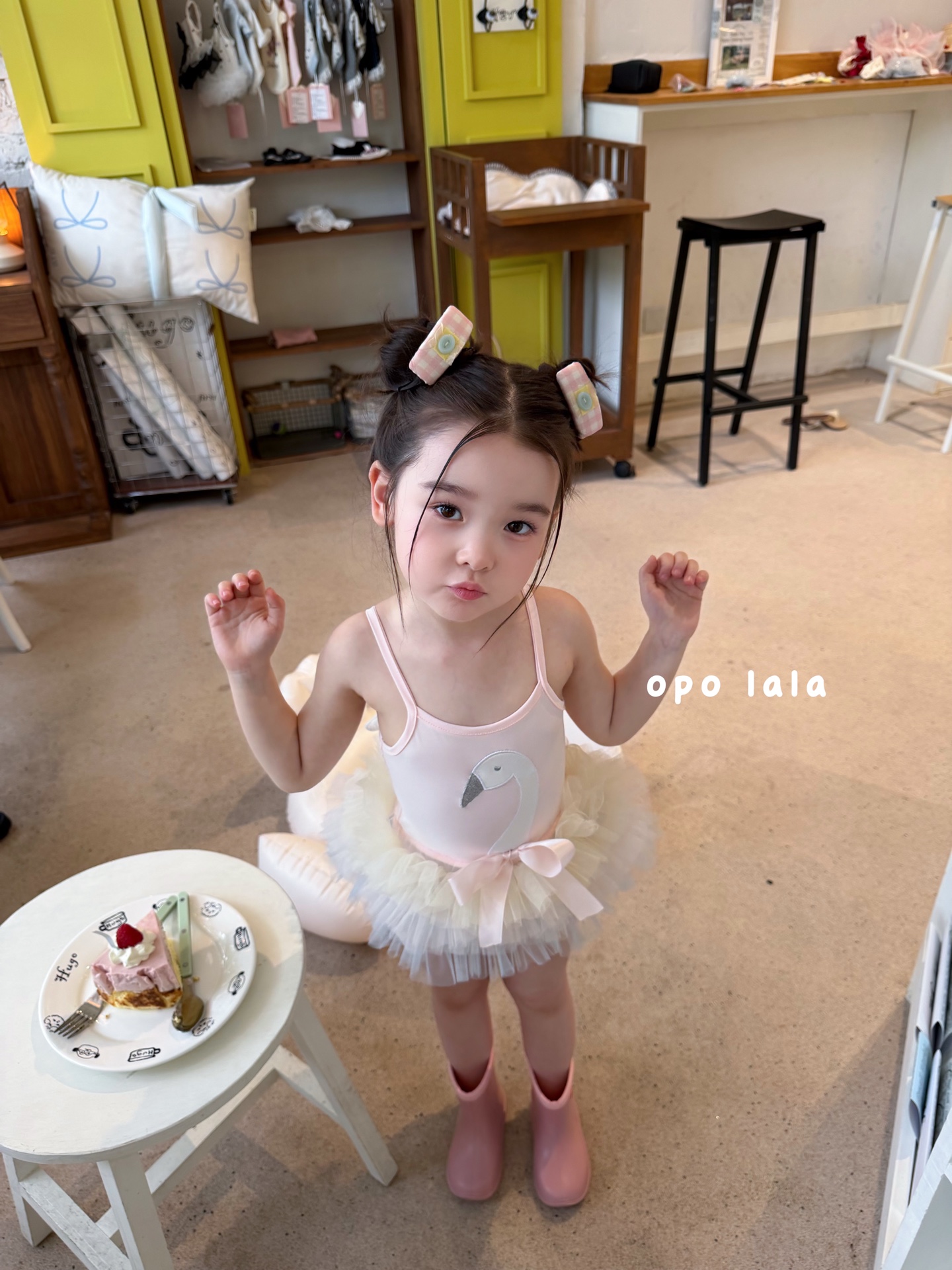 Opo Lala - Swimsuit tutu swan 78168