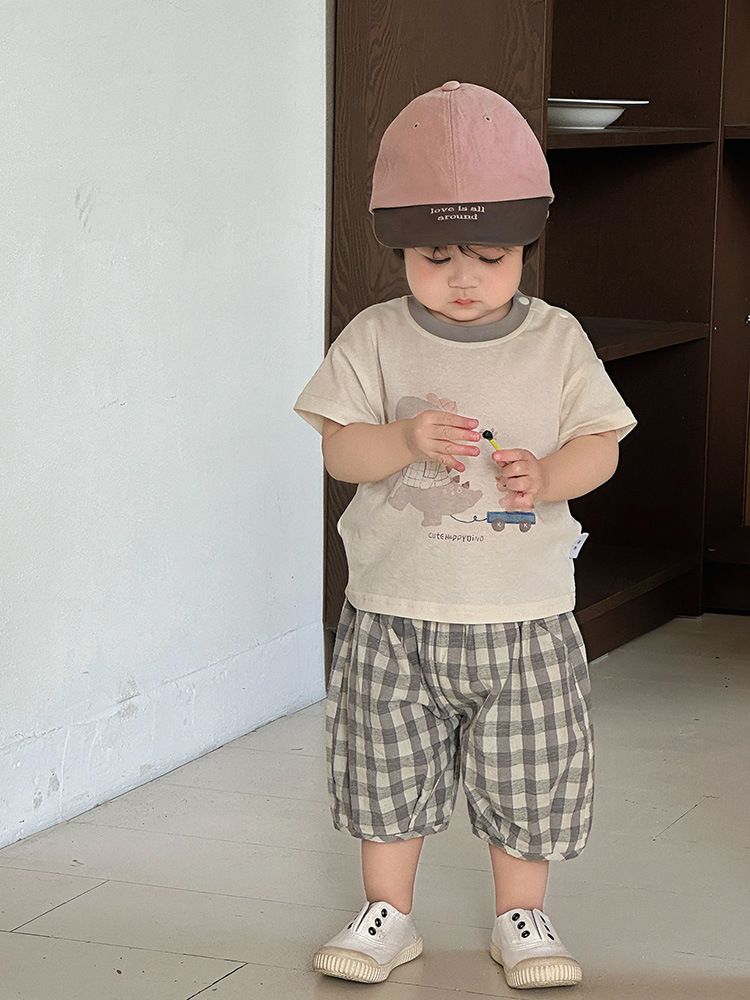 Set bộ bé trai cute happy dino SH75