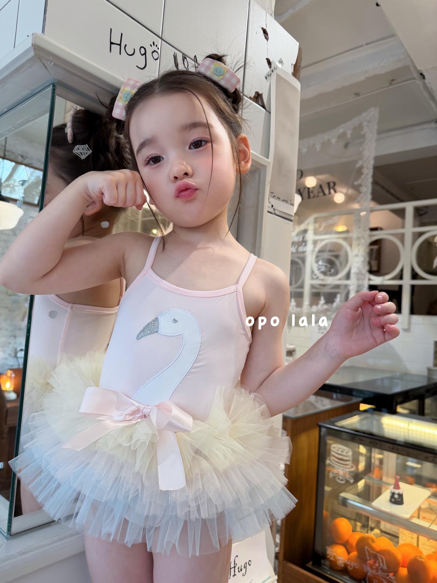 Opo Lala - Swimsuit tutu swan 78168